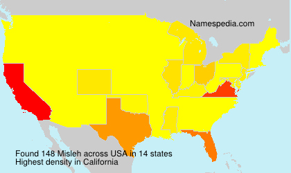 Surname Misleh in USA