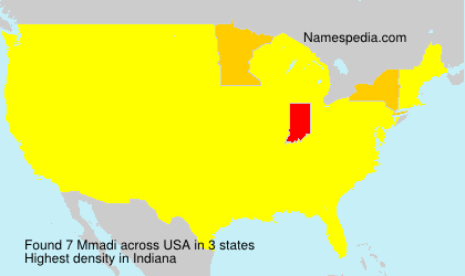 Surname Mmadi in USA