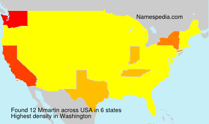 Surname Mmartin in USA