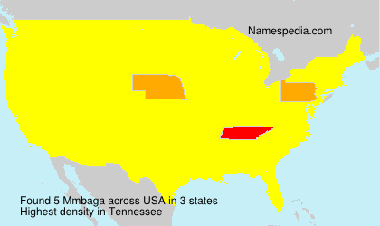 Surname Mmbaga in USA