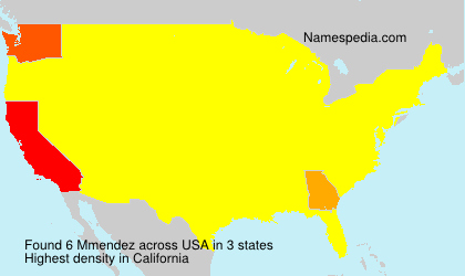 Surname Mmendez in USA