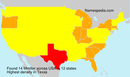 Surname Mmiller in USA