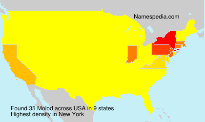 Surname Molod in USA