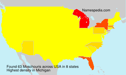 Surname Moschouris in USA