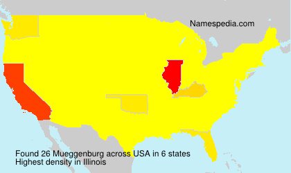 Surname Mueggenburg in USA Surname Mueggenburg in USA