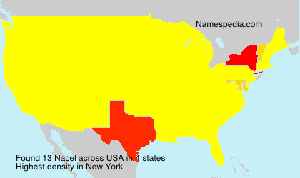 Surname Nacel in USA Surname Nacel in USA