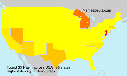 Surname Naem in USA