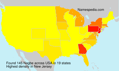 Surname Nagbe in USA