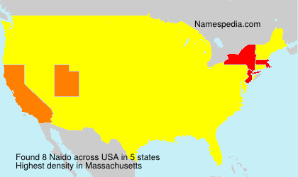 Surname Naido in USA