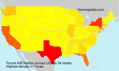 Surname Naidoo in USA