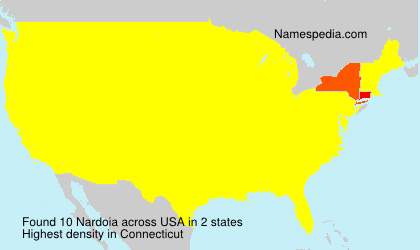 Surname Nardoia in USA Surname Nardoia in USA