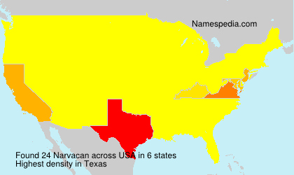 Surname Narvacan in USA