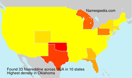 Surname Nasreddine in USA