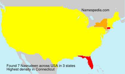 Surname Nasrudeen in USA Surname Nasrudeen in USA