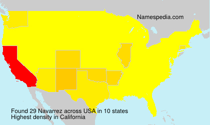 Surname Navarrez in USA Surname Navarrez in USA