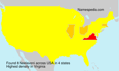 Surname Neelaveni in USA