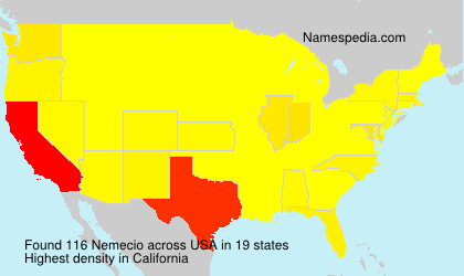 Surname Nemecio in USA Surname Nemecio in USA
