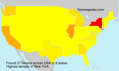 Surname Nessia in USA