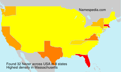 Surname Nezer in USA Surname Nezer in USA