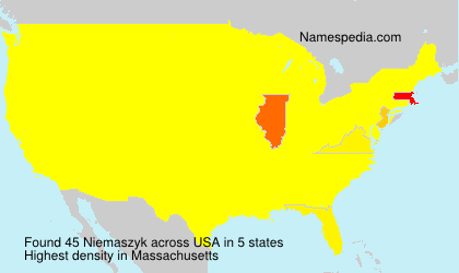 Surname Niemaszyk in USA