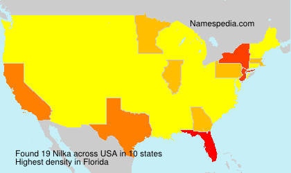 Surname Nilka in USA