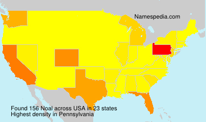 Surname Noal in USA