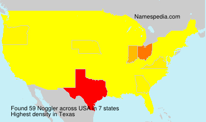 Surname Noggler in USA