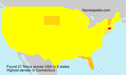 Surname Noiva in USA