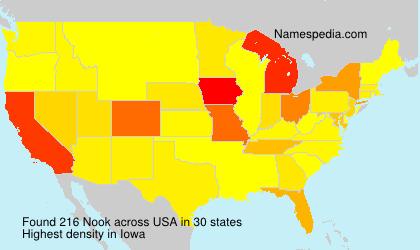 Surname Nook in USA