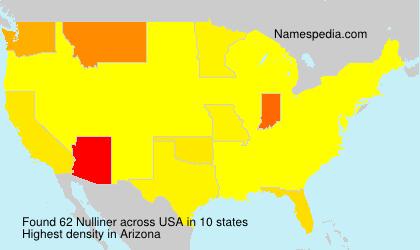 Surname Nulliner in USA Surname Nulliner in USA