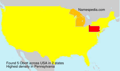Surname Obott in USA Surname Obott in USA