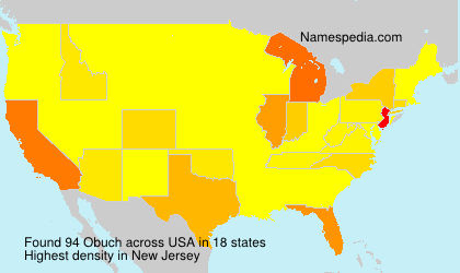 Surname Obuch in USA