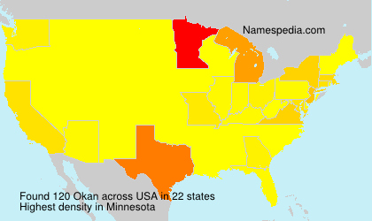 Surname Okan in USA