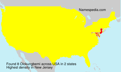 Surname Olokungbemi in USA Surname Olokungbemi in USA