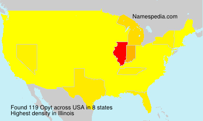 Surname Opyt in USA