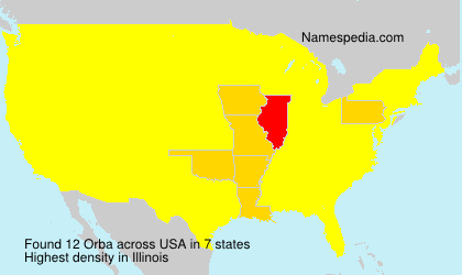 Surname Orba in USA