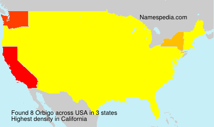 Surname Orbigo in USA Surname Orbigo in USA