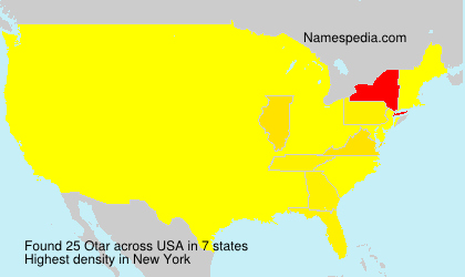 Surname Otar in USA