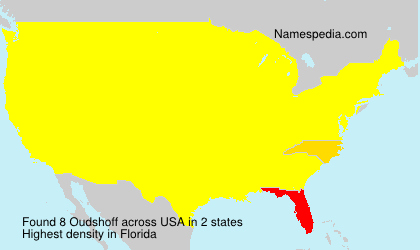 Surname Oudshoff in USA Surname Oudshoff in USA