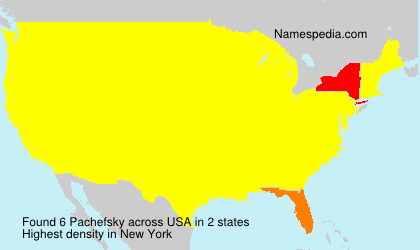 Surname Pachefsky in USA Surname Pachefsky in USA