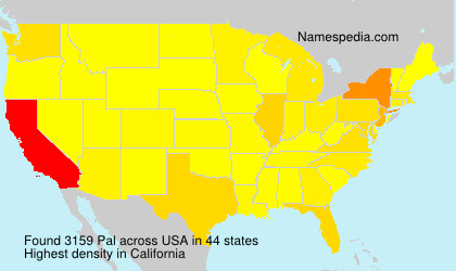 Surname Pal in USA