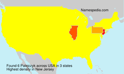 Surname Palejczyk in USA
