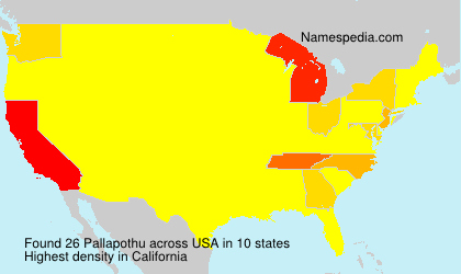 Surname Pallapothu in USA