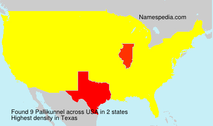 Surname Pallikunnel in USA Surname Pallikunnel in USA