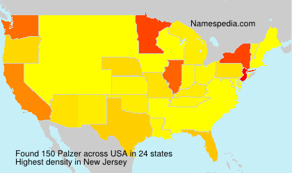 Surname Palzer in USA
