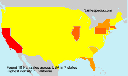 Surname Panizales in USA Surname Panizales in USA