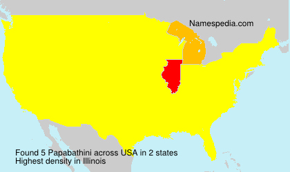 Surname Papabathini in USA