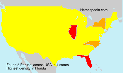 Surname Parusel in USA