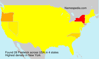 Surname Pastwick in USA Surname Pastwick in USA