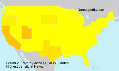 Surname Pataray in USA